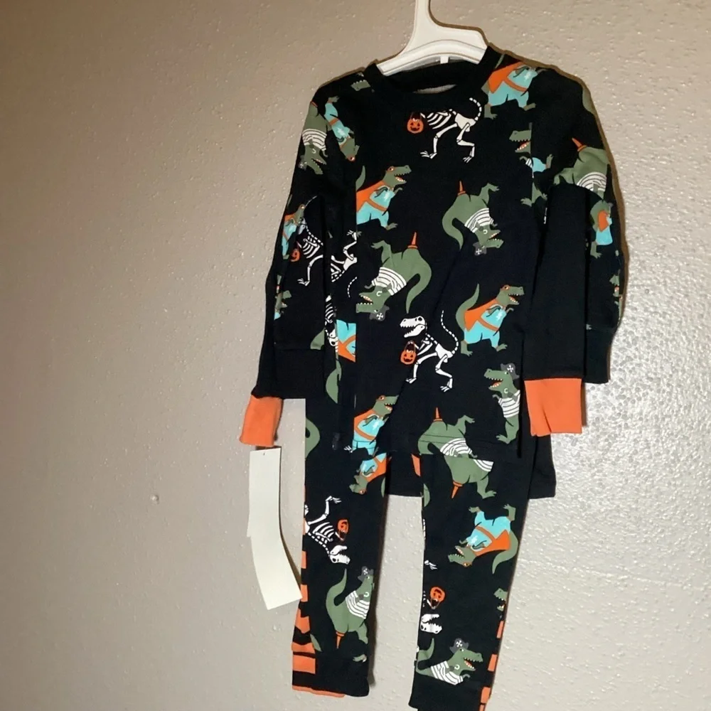 Carter's Halloween Dinosaur 4 Piece Pajamas - NWT